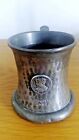 Vintage 1937 George Vi Coronation Souvenir Pewter Coronation Mug
