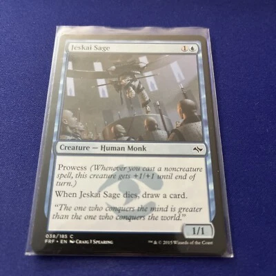 MTG Jeskai Sage Fate Reforged 038/185 Regular Common - Image 1 of 2