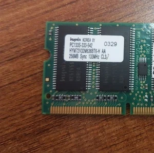 HYNIX HYM72V32M636BT6-H 256MB PC133 DDR-133 133 MHz Laptop Memory RAM - Picture 1 of 1