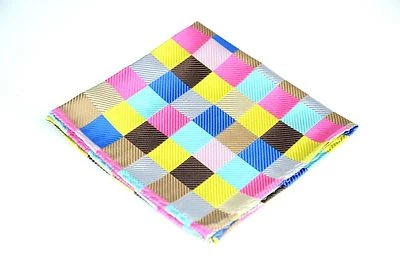 Lord R Colton Masterworks Pocket Square - Summer Uprising Silk - $75 Retail  - Image 1 of 3