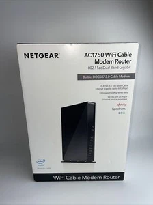 NETGEAR AC1750 680 Mbps 4 Port Gigabit Wireless AC Router (read Description) - Picture 1 of 3