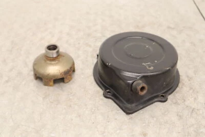 1996 ARCTIC CAT BEARCAT 454 4X4 OEM ENGINE HAND PULL START RECOIL COVER W GEAR C - Image 1 of 4