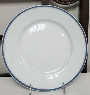 Plato de cena Haviland Limoges Francia AIR DE PARIS AZUL nunca usado TOTALMENTE NUEVO Foto 1 de 3