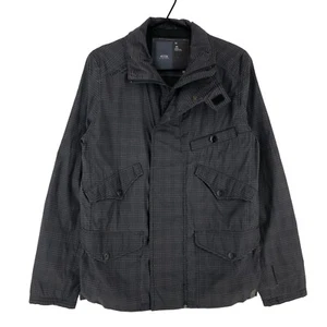 G-STAR RAW Jacket Coat New Mash Check Men Size M - Picture 1 of 10
