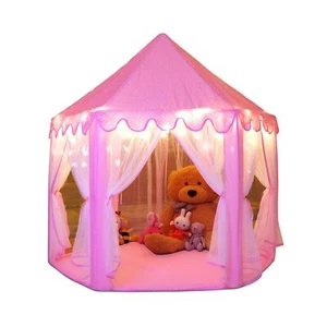 Monobeach Princess Tent Girls Large Playhouse Kids Castle Play Tent with Star... - Picture 1 of 8