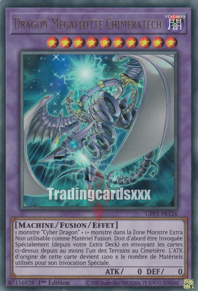 Yu-Gi-Oh! Dragon Mégaflotte Chimeratech : UR GFP2-FR126 - Photo 1/1
