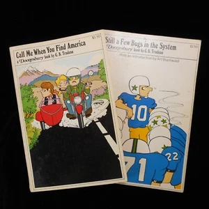 VTG 1970's Doonesbury Books By G.B Trudeau Paperbacks - Picture 1 of 11