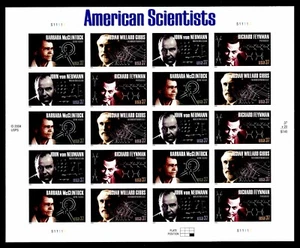 EE. UU. #3906-3909 PANEL CIENTÍFICO AMERICANO DE 20 - OGNH - EN MUY BUEN ESTADO - CV $30,00 (E#723) - Imagen 1 de 1