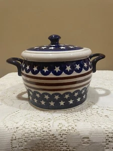 Boleslawiec Polish Covered Dish - Picture 1 of 10