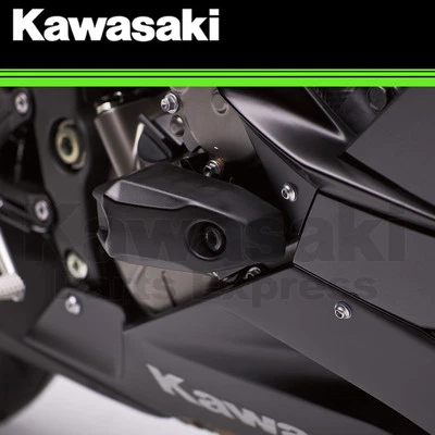 NEW 2013 - 2024 GENUINE KAWASAKI NINJA ZX-6R FRAME SLIDER SET 99994-0349 - Image 1 of 4
