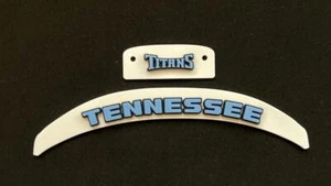 Tennessee Titans Riddell Speed White/Blue Mini Helmet 3D Bumper Set - Picture 1 of 1