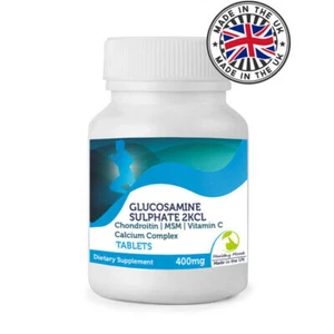 Glucosamine Sulfate 2KCl Chondroitin MSM Tablets Bottle x 120 - Picture 1 of 2