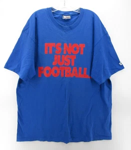 VINTAGE New York Giants Shirt Men XXL Blue Lee Sport 1995 NFL Football Nutmeg - Picture 1 of 16