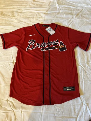 NEW Medium MLB Authentic Ronald Acuña JR Atlanta Braves Jersey Cover