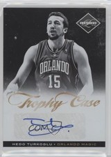 2011-12 Panini Limited Trophy Case Signatures /49 Hedo Turkoglu #16 Auto