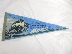 WinCraft defunto Alaska Aces ECHL squadra di hockey su ghiaccio souvenir bandiera gagliardetto 29"X12" - Foto 1 di 15