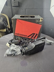 🔥 Vintage JVC GR-A1U Video Movie Handheld Camcorder W/ Box As Is - Picture 1 of 11