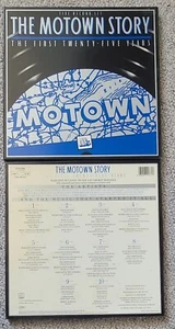 THE MOTOWN STORY-THE 1st 25 YEARS-5 x LP SET-ORIGINAL GERMAN PRESSING ON MOTOWN - Picture 1 of 6