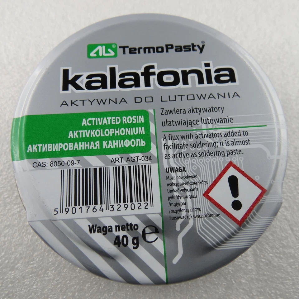 40g Kolophonium Kolofonium Colophony Löten Flussmittel Balsamharz Rosin Geige - Bild 1 von 1