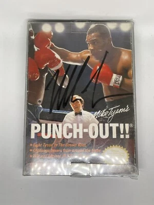 Iron Mike Tyson Signed NES Mike Tyson's Punchout Box CIB Game Boxing LEGEND BGS - Image 1 of 4