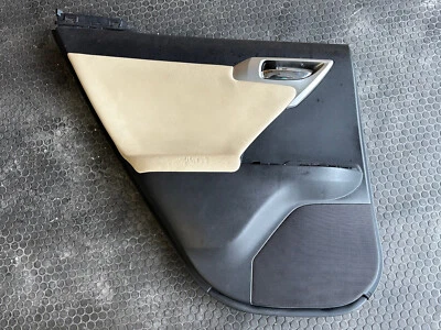 Panel de puerta trasera Lexus CT200h conductor izquierdo negro tostado OEM 2011 2012 2013 2014 Foto 1 de 4