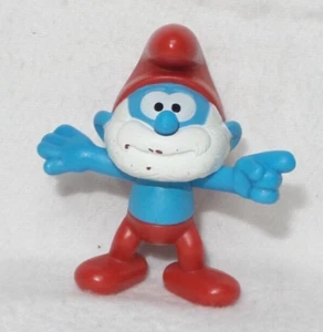 FIGUR SMURF SCHLUMPF - GROSSER SCHLUMPF McDONALD'S MAC DO MCDO 2018 PEYO - Bild 1 von 5