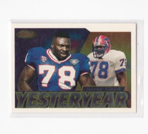 BRUCE SMITH 1995 TOPPS FOOTBALL YESTERYEAR INSERT CARD-SHIPS FREE - Picture 1 of 24