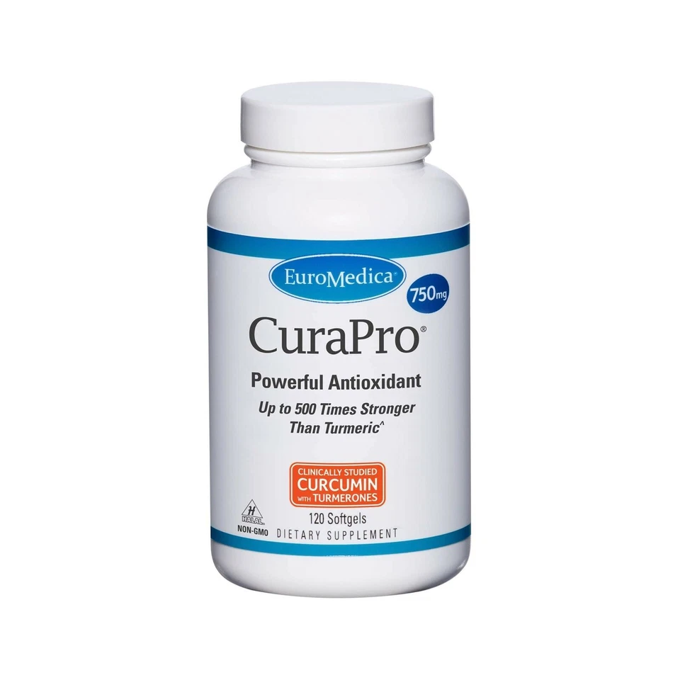 EuroMedica CuraPro 750 mg 120 softgels - EU0031