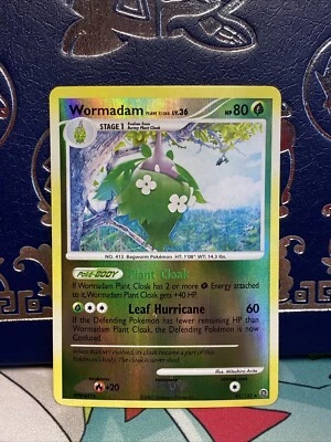 Wormadam 41/132 Secret Wonders Reverse HOLO Rare LP/NM Ink ERROR / Misprint - Image 1 of 4