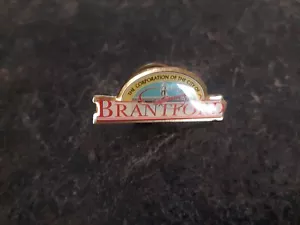 The Corporation Of The City Of Brantford Ontario Canada Lapel Pin Pinback - Picture 1 of 2