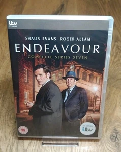 Endeavour - Series 7 - DVD Boxset Season 7 - Crime Drama Detective Region 2 UK - Foto 1 di 6
