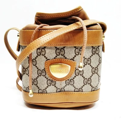 Bolso de Hombro Gucci Vintage Marrón PVC 4731820 SIN TARIFA Foto 1 de 4