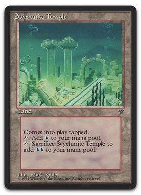 Svyelunite Temple (LP) Fallen Empires FEM Magic MTG - Image 1 of 2
