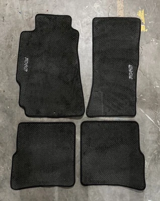 04 05 06 07 08 09 10 11 12 Mazda RX8 RX-8 Juego de alfombrillas negras OEM de fábrica Foto 1 de 4