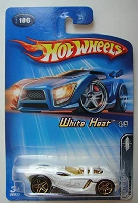 Hot Wheels White Heat 1/5 White 16 Angels 106 Toy Car Brand New Toys - Image 1 of 3