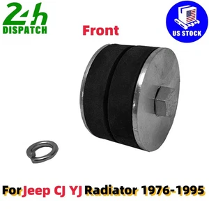 Kit de montaje y buje de carrocería de parrilla delantera para Jeep radiador CJ YJ 1976-1995 - Imagen 1 de 7