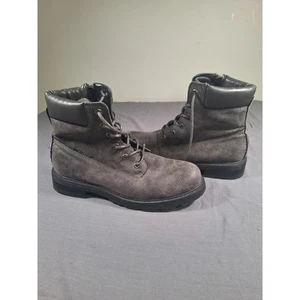 Golaiman Ankle Boots Lace Up Side Zip Gray Casual Workwear Mens Size 10.5 - Picture 1 of 6
