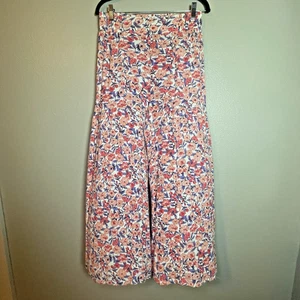 Pantaloni Kendall Kylie gamba media extra larga floreale Palazzo Ditzy Boho Cottage Core - Foto 1 di 8