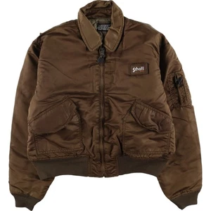 Used SCHOTT CWU-45/P Type Military Flight Jacket Men's Size L (Product Code: - Picture 1 of 24