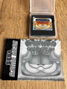 Garfield Caught in the Act Sega Game Gear Spiel Modul mit Hülle und Anleitung - Bild 1 von 8