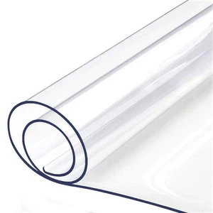 24x48 Inch Clear Table Cover Protector for Kitchen Dining Room Wood Furniture... - Picture 1 of 8
