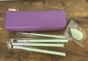 Luxie Borsa Pennelli Trucco NUOVO Correttore Miscelazione Ombretto - Foto 1 di 8
