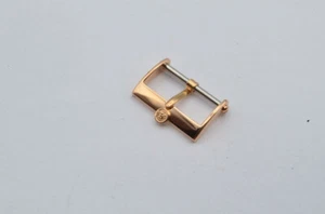 CHRONOSWISS LEDER ARMBAND DORNSCHLIESSE 18K GOLD VINTAGE 20MM - Picture 1 of 2