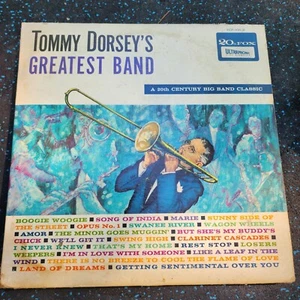 Tommy Dorsey's Greatest Band A 20th Century Big Band Classic 2 LP Vinyl Album  - Picture 1 of 6