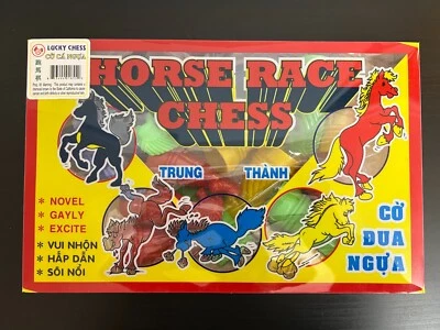 Tet & Lunar New Year Vietnamese Horse Race Chess Board Game - Co Dua Ngua  - Image 1 of 2