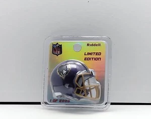 NFL BALTIMORE RAVENS Riddell Limited Edition Pocket Size Helmet - Picture 1 of 9