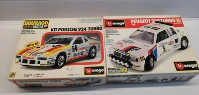 1:25 BBURAGO PORSCHE 924 TURBO Cod 5199 / PEUGEOT 205 TURBO 16 Cod 5106 - Immagine 1 di 4