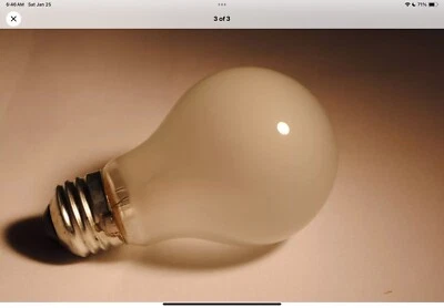 10 X 100w Classic Soft white Light Bulbs A19 1000hr not LED New Bulbs Light Bulb - Image 1 of 3