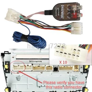 Añadir amplificador radio subwoofer cable para Toyota Tacoma FJ Cruiser 4Runner Sequoia - Imagen 1 de 12