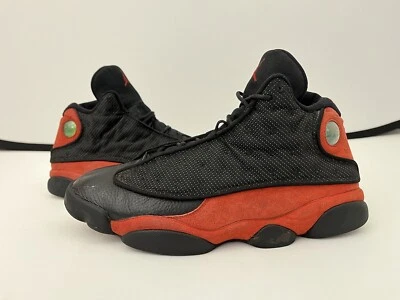 Auténticas Air Jordan 13 Retro Bred 2017 414571 004 negras True Red Bred para hombre 11 Foto 1 de 4